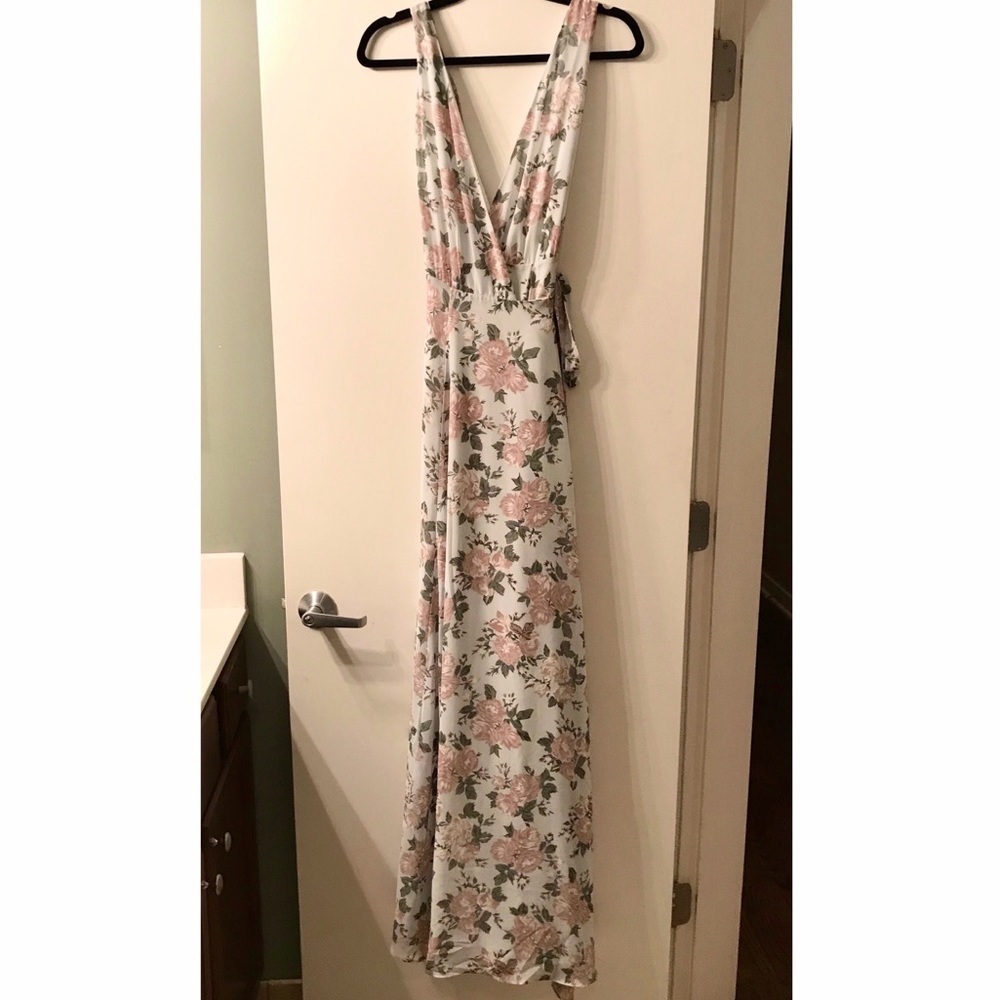 Lovers + Friends Floral Maxi Dress|Wedding Guest| Formal| Revolve| - Picture 4 of 7